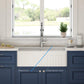 Stonebridge 33" Double Bowl Fireclay Farmhouse Sink