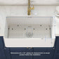 Hearthstone 33" Fireclay Farmhouse Sink