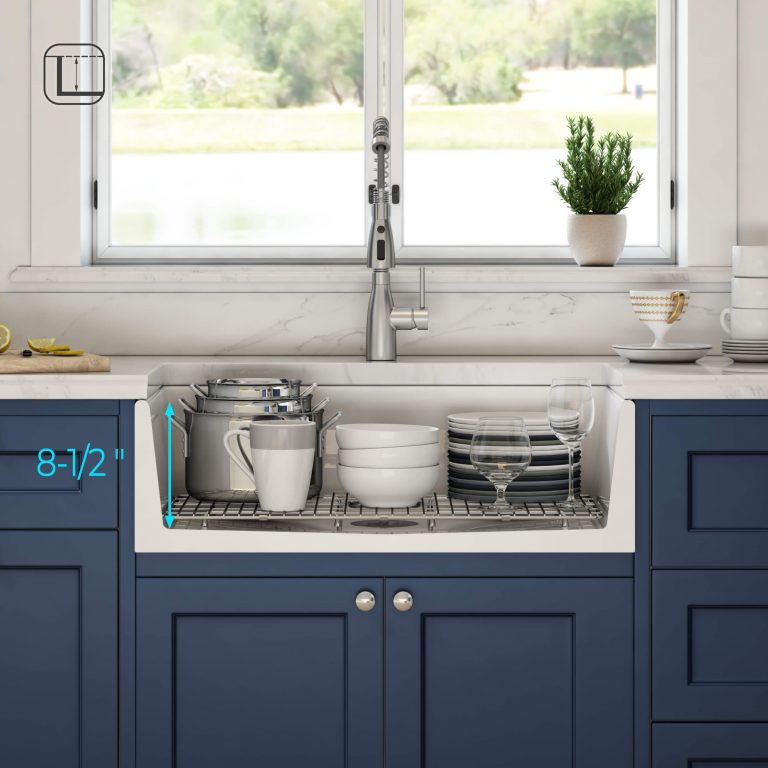 Hearthstone 33" Fireclay Farmhouse Sink