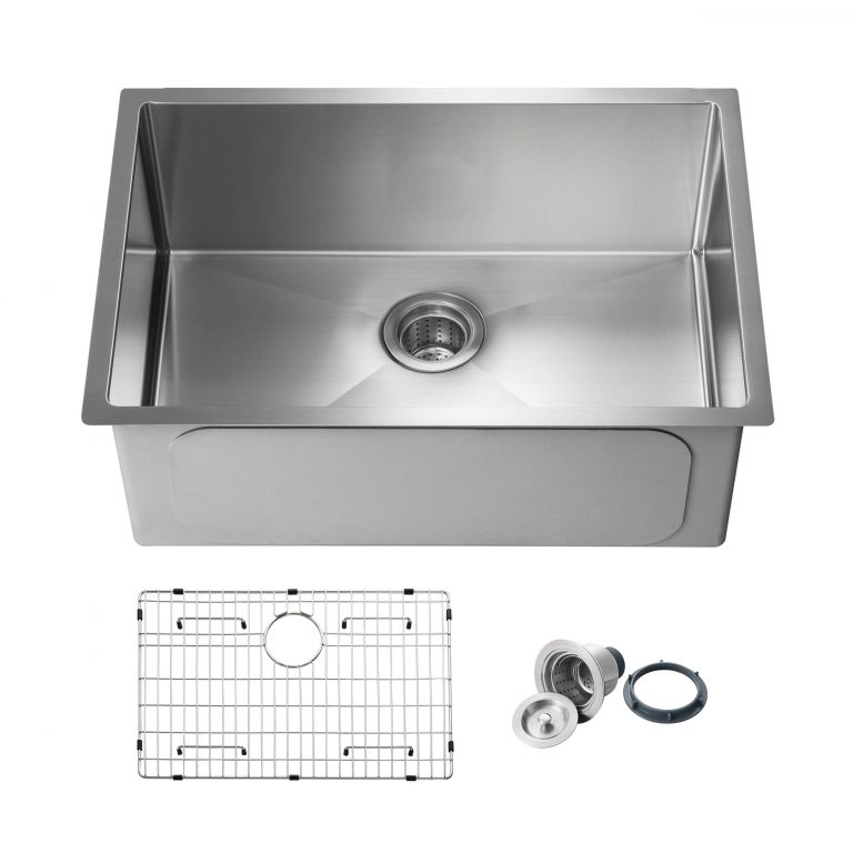 Brookhaven 26″ Handcrafted Undermount Single Bowl Kitchen Sink