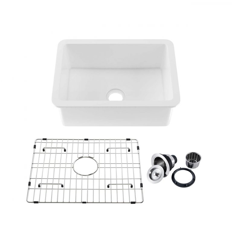 Fireclay Undermounted Kitchen Sink Landis Series 27″