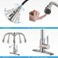 Single Handle Pull Down Kitchen Faucet With Touch Sensor