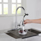 Single Handle Pull Down Kitchen Faucet With Touch Sensor