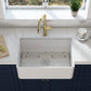 30″ Fireclay Kitchen Farmhouse Workstation Sink Pure Series