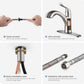 Single Handle Pull Down Kitchen Faucet