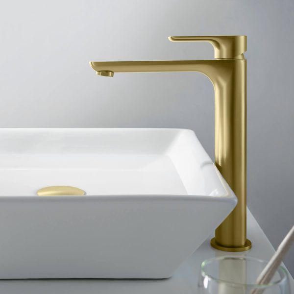 Tender-T Single Handle Bathroom Vessel Sink Faucet