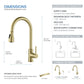 Value Single Handle Pull Down Kitchen Faucet