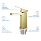 Waterfall Brass Single Handle Bathroom Vanity Sink Faucet